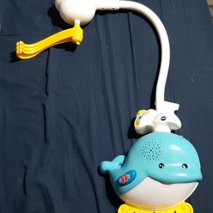 Vtech mobile, medium, white and blue